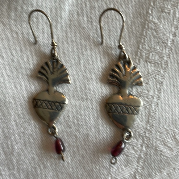 Sterling silver earrings - Picture 3 of 3